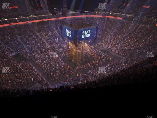 Delta Center - Section 136 Seat View