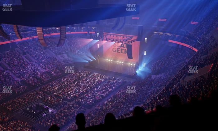 Delta Center - Section 137 Seat View