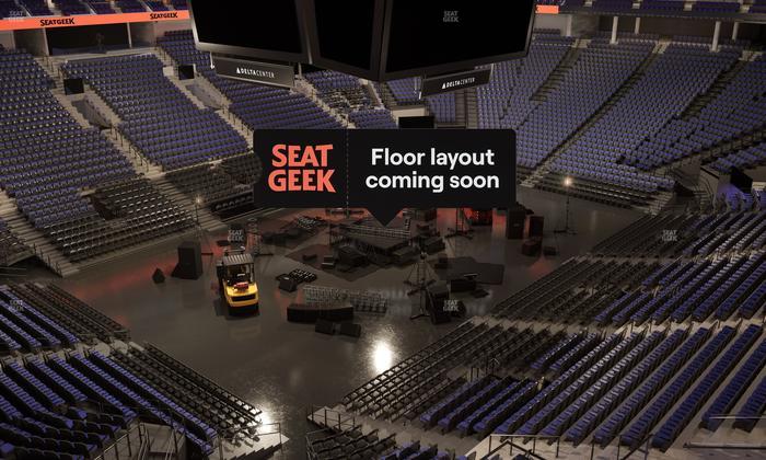 Delta Center - Section 137 Seat View
