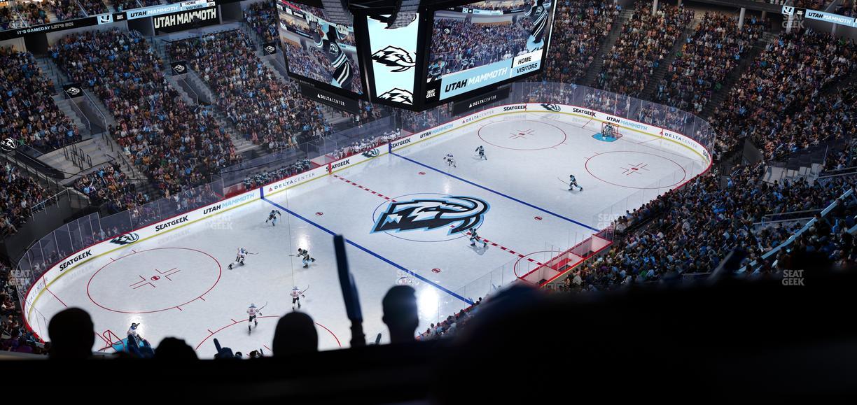 Delta Center - Section 137 Seat View