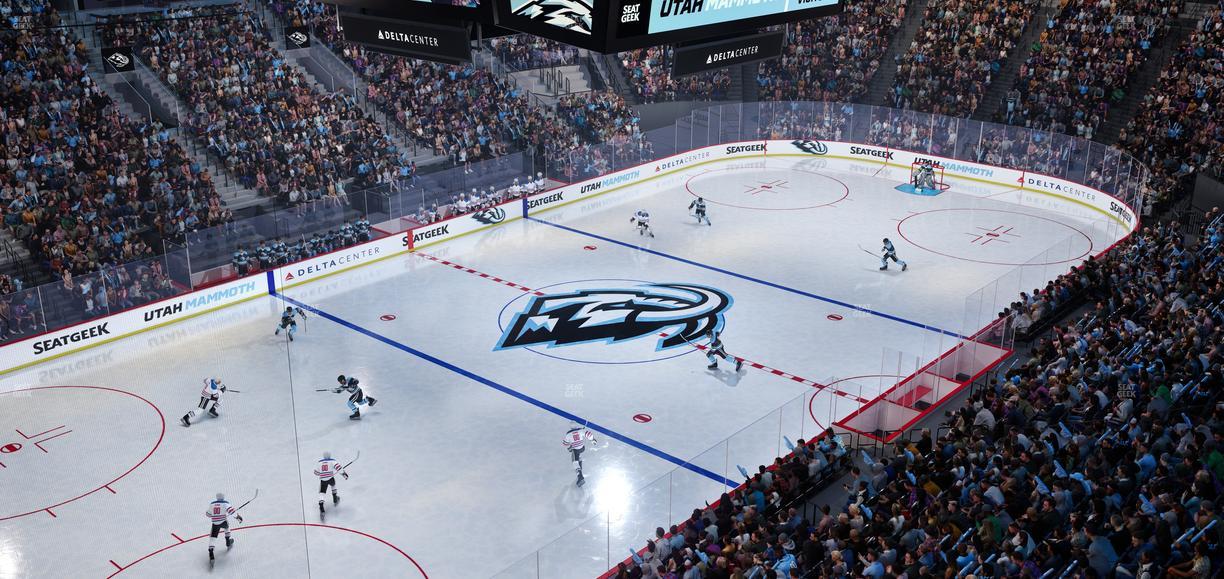 Delta Center - Section 137 Seat View