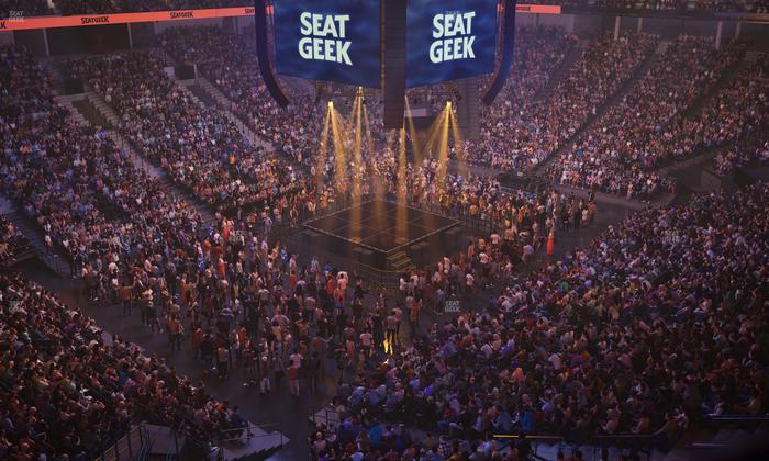 Delta Center - Section 137 Seat View