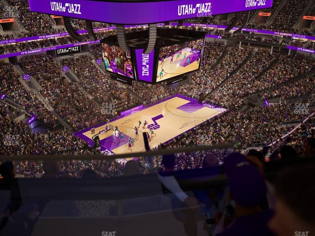 Delta Center - Section 137 Seat View Delta Center - Section 137 Seat View