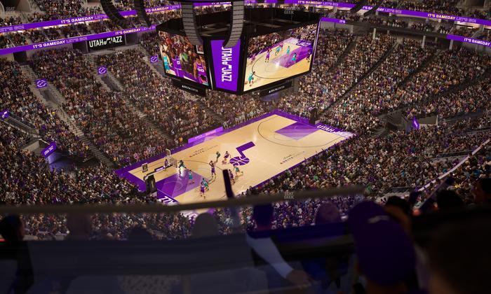 Delta Center - Section 137 Seat View