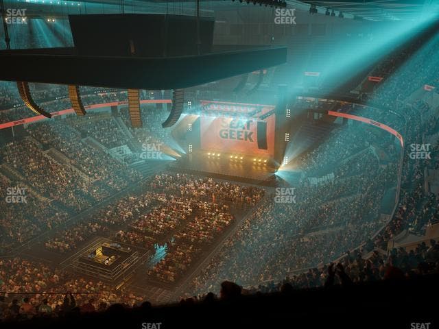 Delta Center - Section 138 Seat View