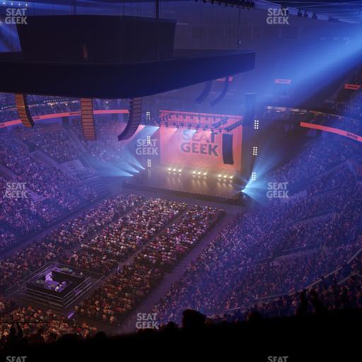 Delta Center - Section 138 Seat View