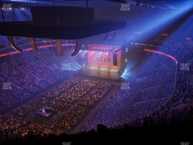 Delta Center - Section 138 Seat View