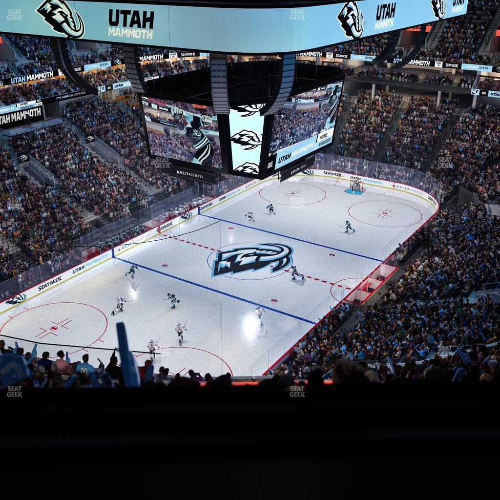 Delta Center - Section 138 Seat View