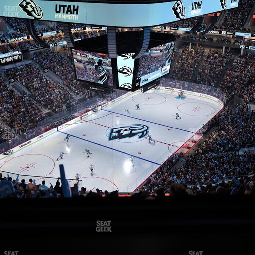 Delta Center - Section 138 Seat View