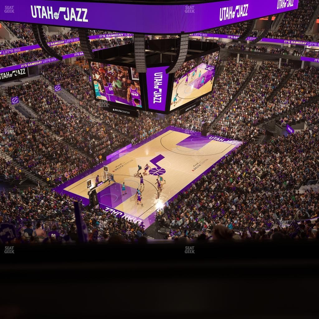 Delta Center - Section 138 Seat View