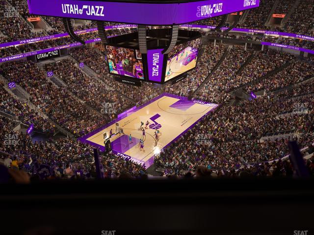 Delta Center - Section 138 Seat View Delta Center - Section 138 Seat View