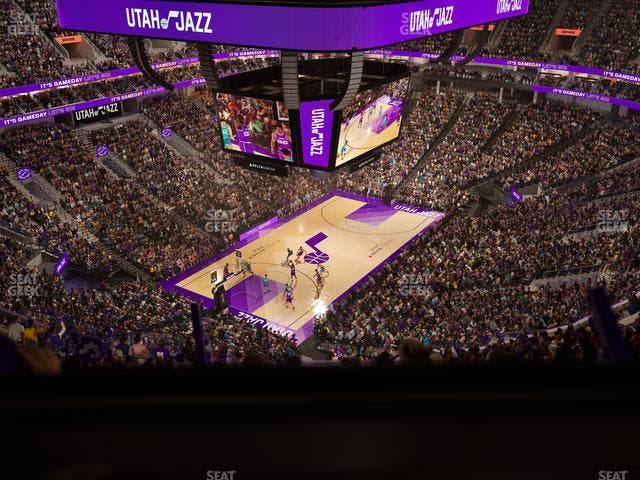 Delta Center - Section 138 Seat View