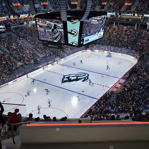 Delta Center - Section 138 Seat View