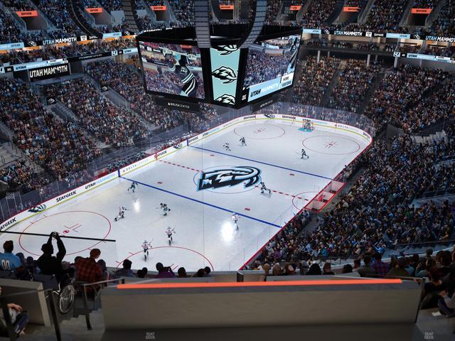 Delta Center - Section 138 Seat View