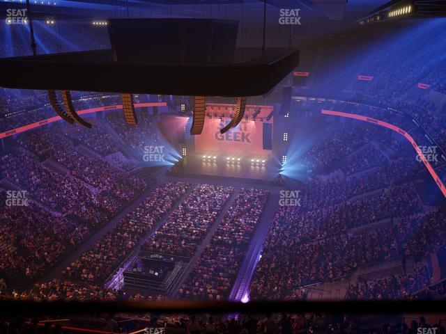 Delta Center - Section 139 Seat View