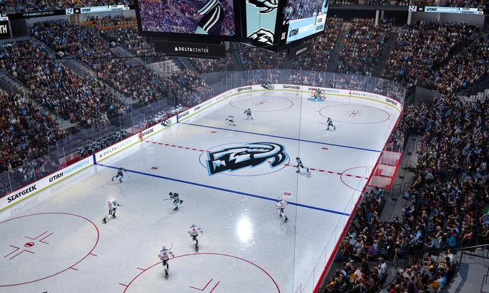 Delta Center - Section 139 Seat View