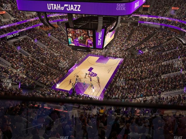 Delta Center - Section 139 Seat View