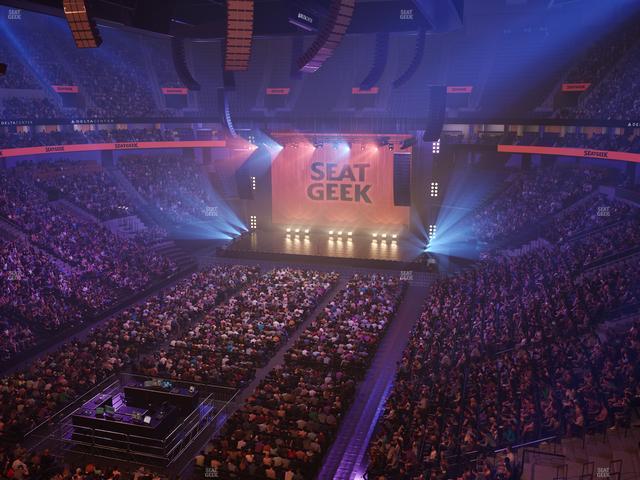 Delta Center - Section 139 Seat View