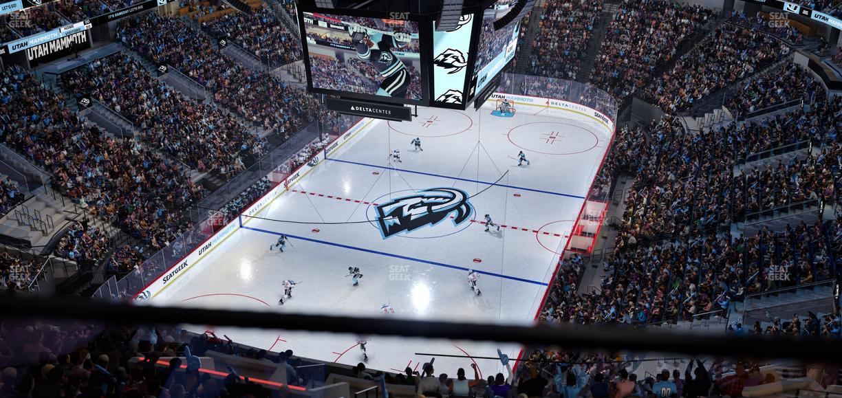 Delta Center - Section 139 Seat View