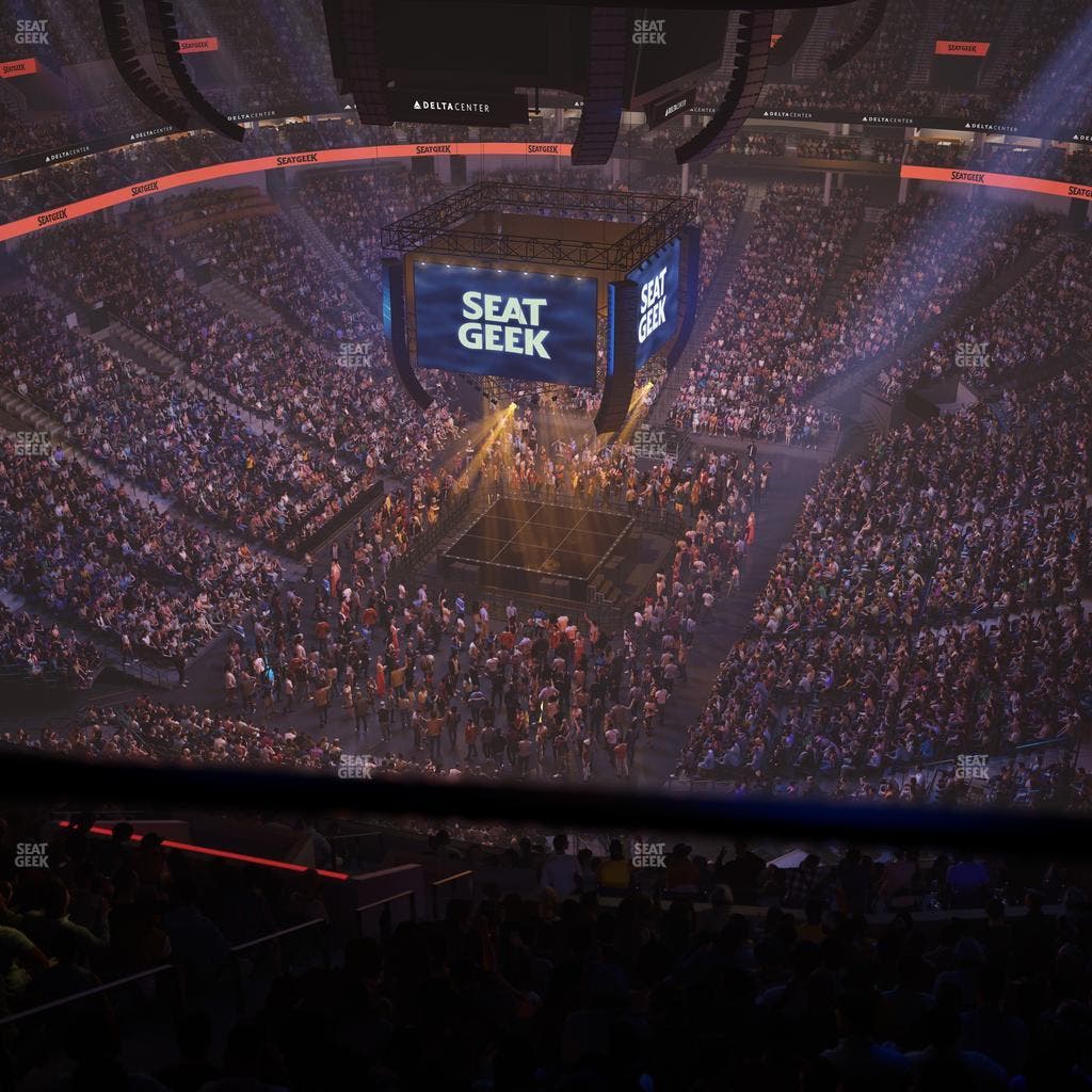 Delta Center - Section 139 Seat View