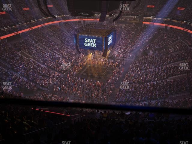 Delta Center - Section 139 Seat View