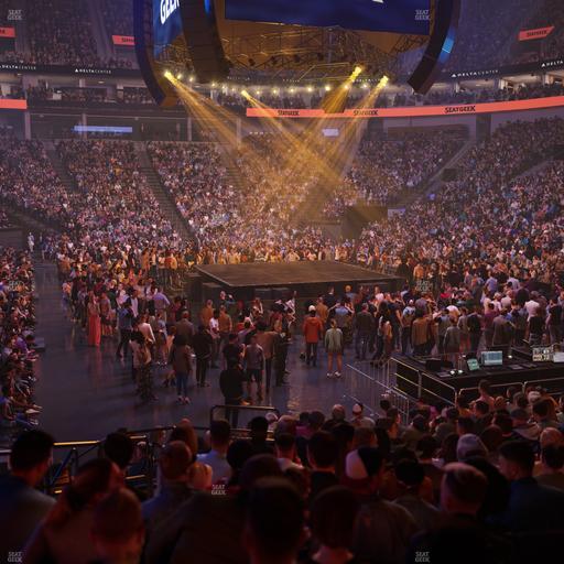 Delta Center - Section 14 Seat View