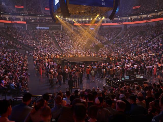 Delta Center - Section 14 Seat View