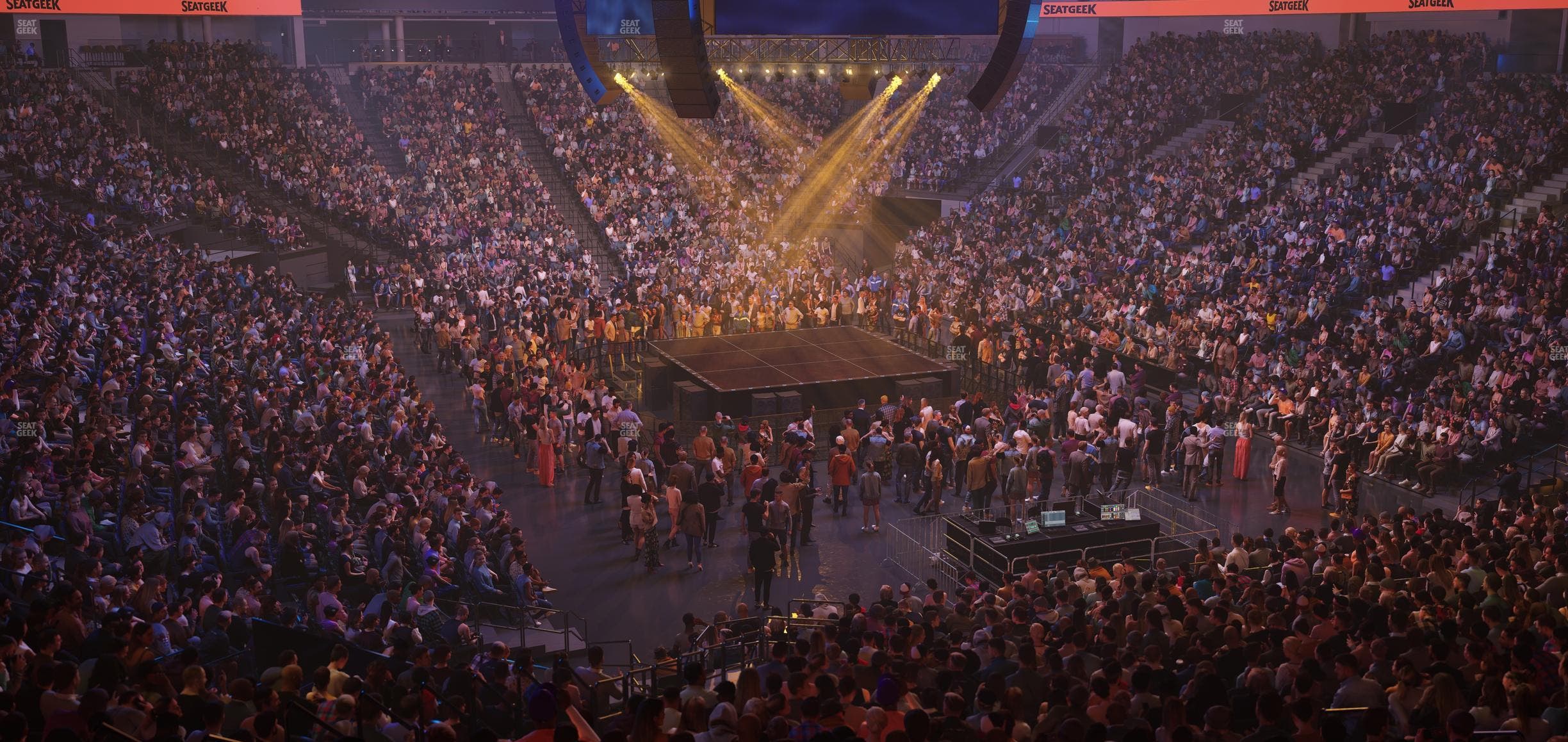 Delta Center - Section 14 Seat View