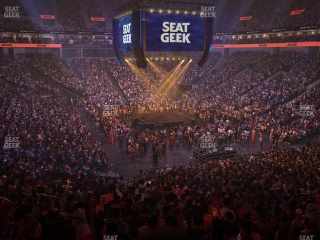 Delta Center - Section 14 Seat View