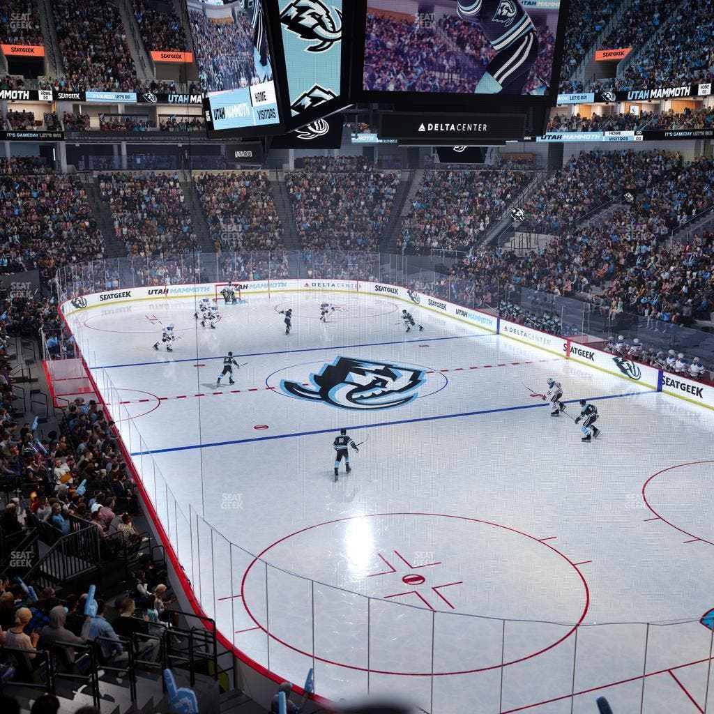 Delta Center - Section 14 Seat View