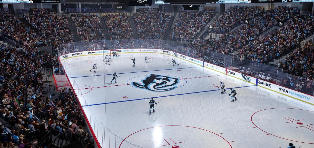 Delta Center - Section 14 Seat View