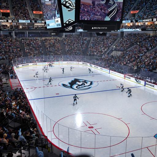 Delta Center - Section 14 Seat View