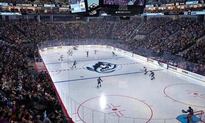 Delta Center - Section 14 Seat View