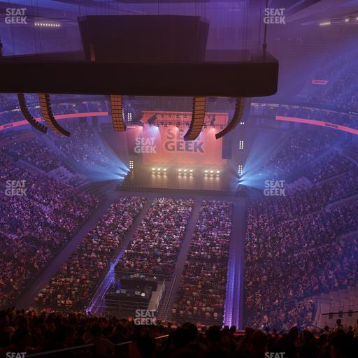 Delta Center - Section 140 Seat View