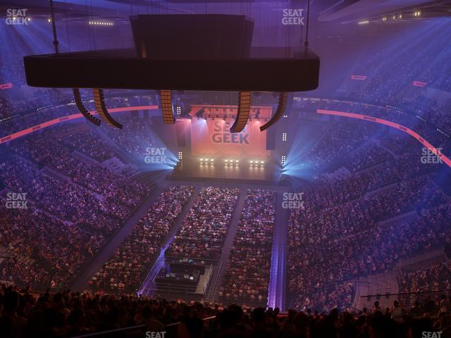 Delta Center - Section 140 Seat View