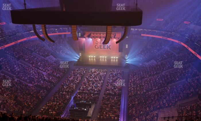 Delta Center - Section 140 Seat View