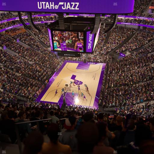 Delta Center - Section 140 Seat View