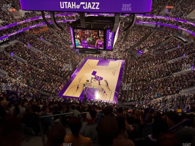 Delta Center - Section 140 Seat View