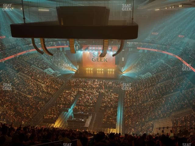 Delta Center - Section 140 Seat View