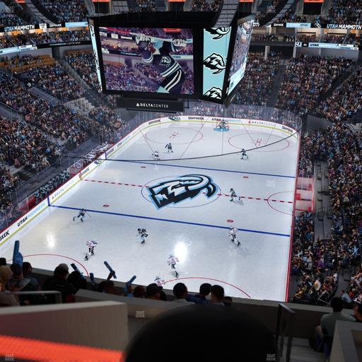 Delta Center - Section 140 Seat View