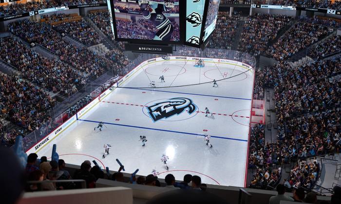 Delta Center - Section 140 Seat View