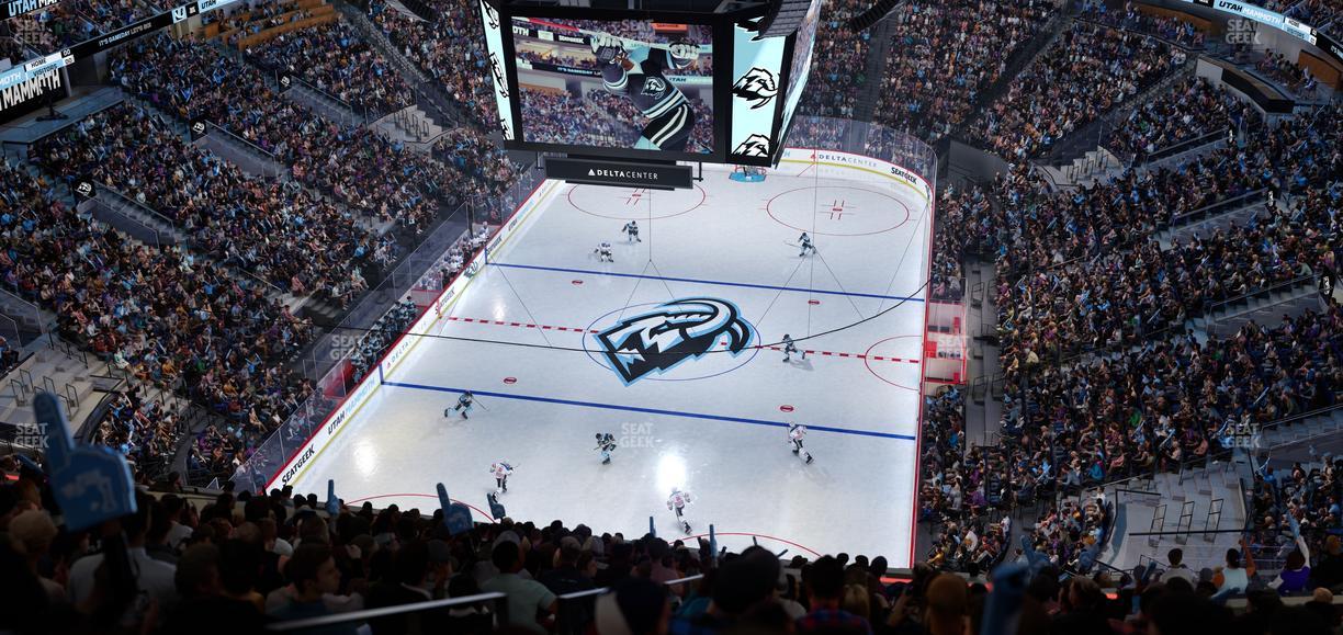 Delta Center - Section 140 Seat View