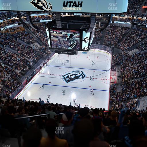 Delta Center - Section 140 Seat View