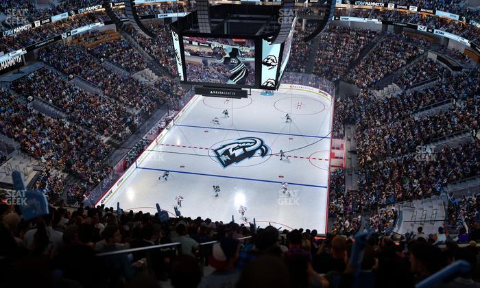 Delta Center - Section 140 Seat View