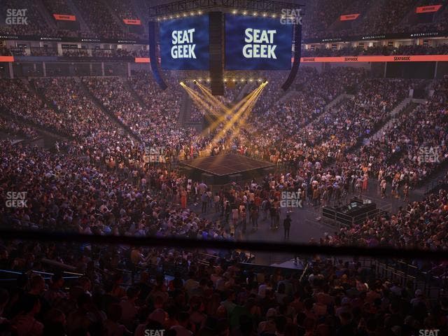 Delta Center - Section 15 Seat View