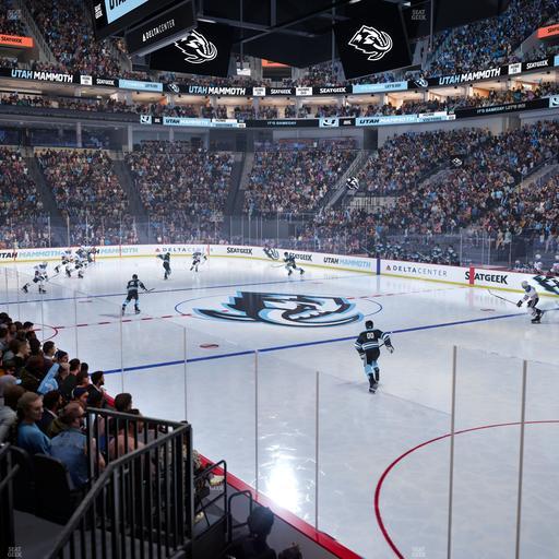 Delta Center - Section 15 Seat View