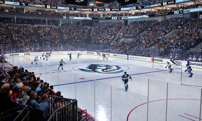 Delta Center - Section 15 Seat View