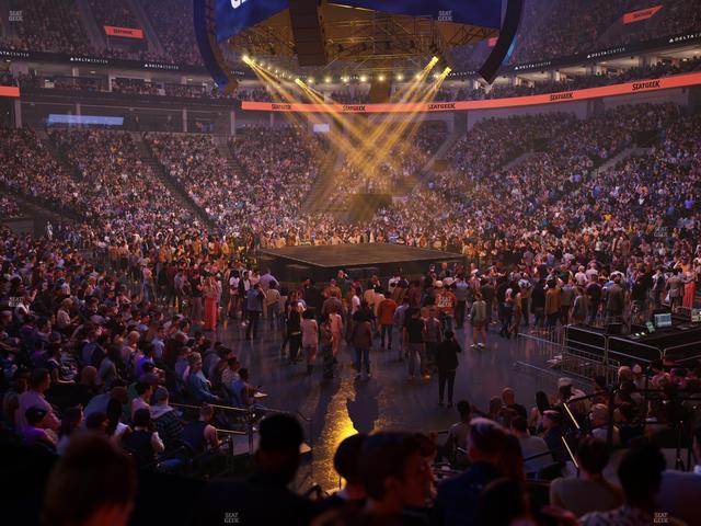 Delta Center - Section 15 Seat View
