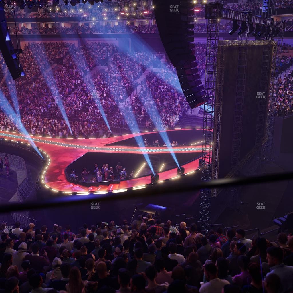 Delta Center - Section 15 Seat View