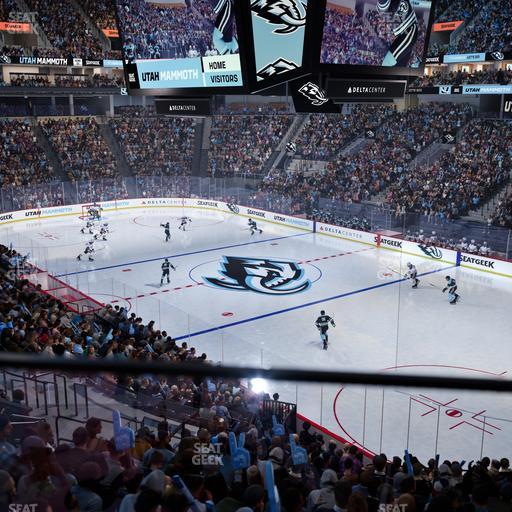 Delta Center - Section 15 Seat View